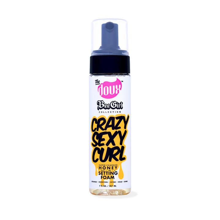 The Doux Bee Girl Crazy Curl Honey Setting Foam